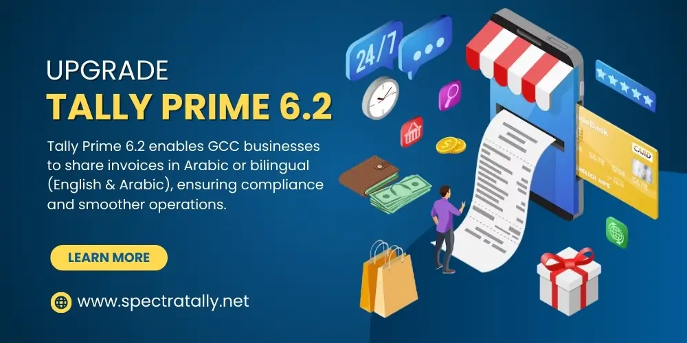 Tally Prime 6.2 Generate Invoices in Arabic or Bilingual Format (English & Arabic)